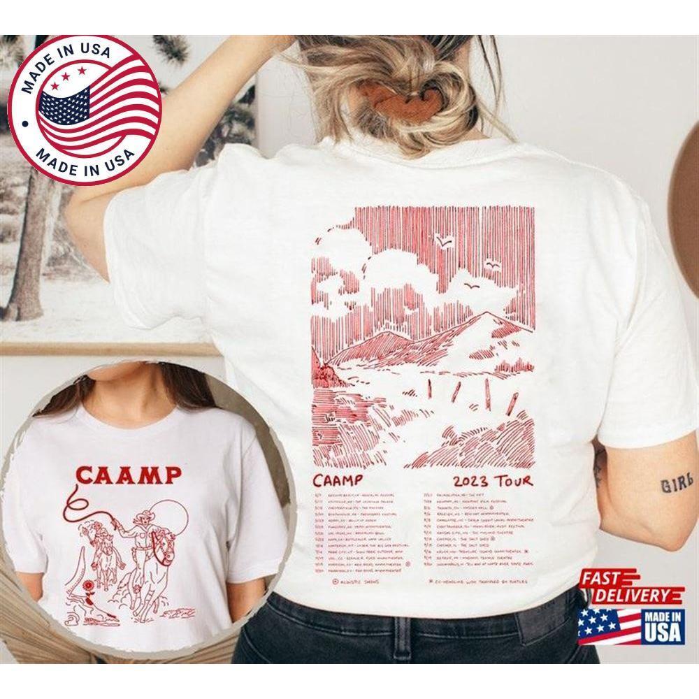 2Sides Caamp Band Fall Tour 2023 Shirt   2 Sided